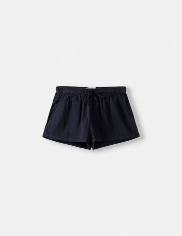 Pantaloni scurți Bershka, albastru
