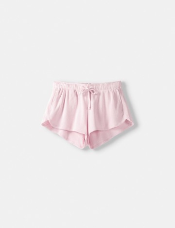 Pantaloni scurți Bershka, roz