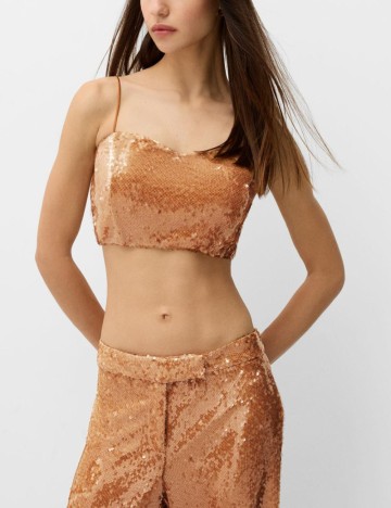 Top Bershka, maro