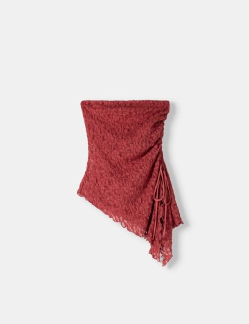 Top Bershka, vișiniu