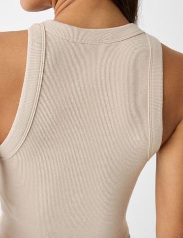 Top Bershka, crem