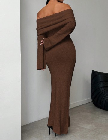 Rochie maxi Shein, maro