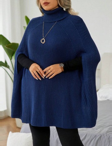 Poncho Shein, albastru