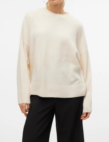Pulover Vero Moda, crem