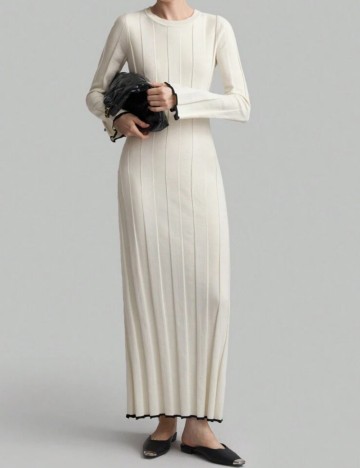 Rochie maxi Shein, bej