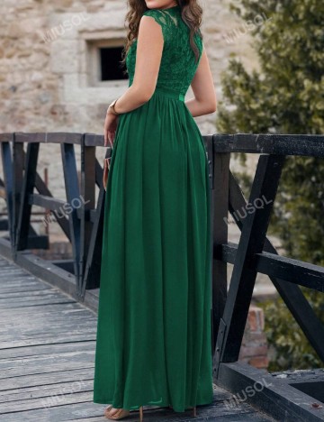Rochie de ocazie Shein, verde