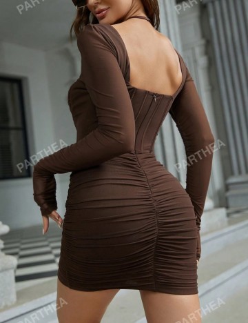 Rochie mini Shein, maro