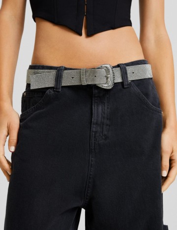 Curea Bershka, auriu