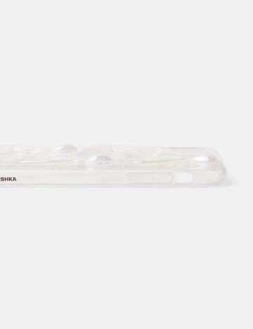 Husă iPhone Bershka, transparent
