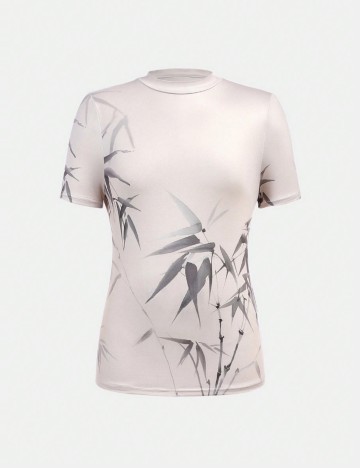 Tricou Shein, bej