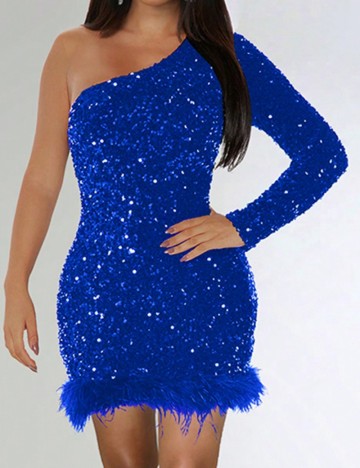 Rochie mini Shein, albastru