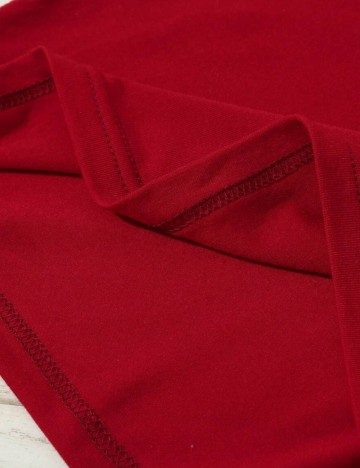 Tricou Shein, vișiniu
