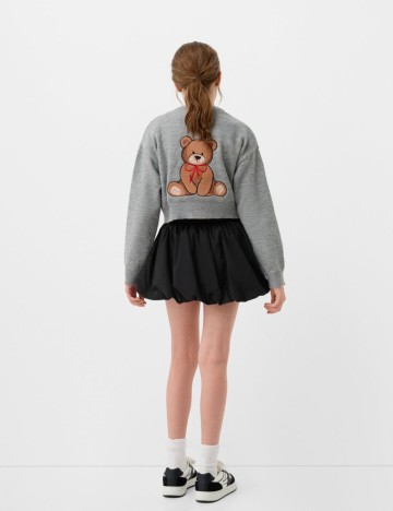 Fustă mini Bershka, negru