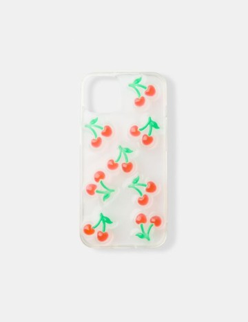 Husă iPhone Bershka, transparent
