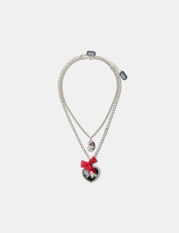 Set Coliere Bershka, argintiu