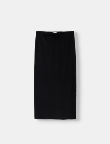 Fustă midi Bershka, negru