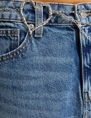 Accesoriu Talie Bershka, argintiu