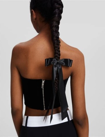 Clamă Bershka, negru