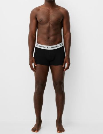 Set Boxeri Bershka, negru