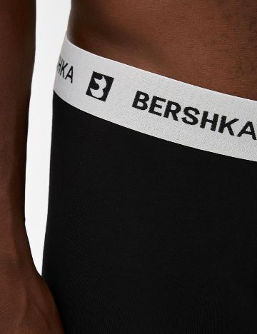 Set Boxeri Bershka, negru