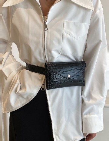 Geantă mini Shein, negru