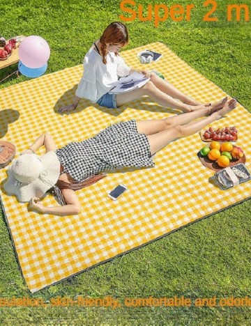 Pătură de picnic Shein, galben
