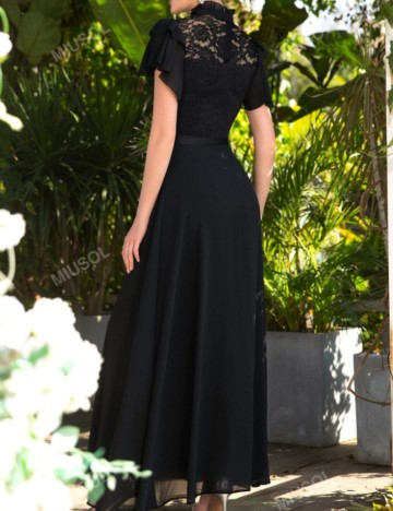 Rochie maxi Shein MIUSOL, negru