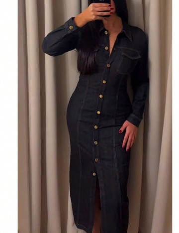 Rochie midi Shein, negru