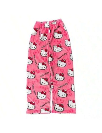Pantaloni de pijama Shein, roz