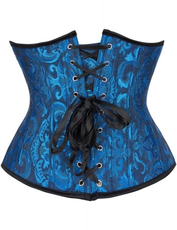 Corset Shein, albastru