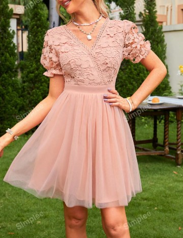 Rochie mini Shein, roz