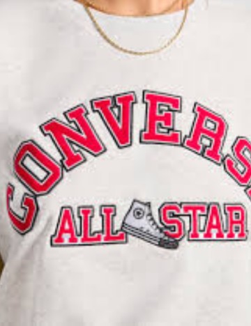 Bluză Converse, gri