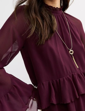 Rochie mini New look, vișiniu