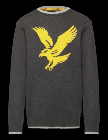 Pulover Lyle & Scott, gri