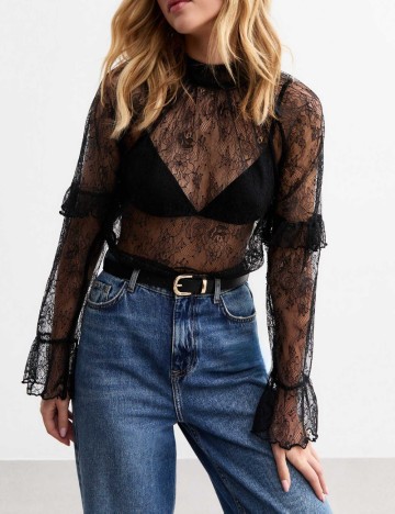 Cămașă New look, negru