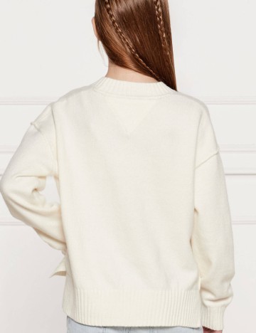 Pulover Tommy Hilfiger, crem
