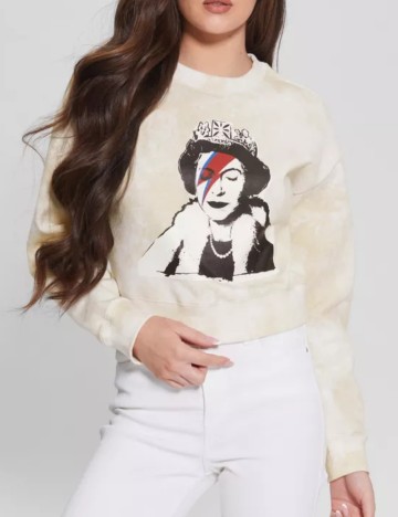 Bluză Guess, crem