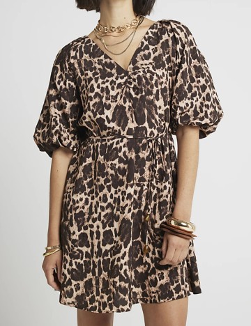 Rochie mini River Island, mix culori