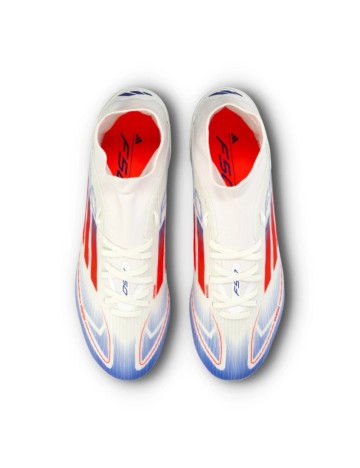 Ghete de fotbal Adidas, alb