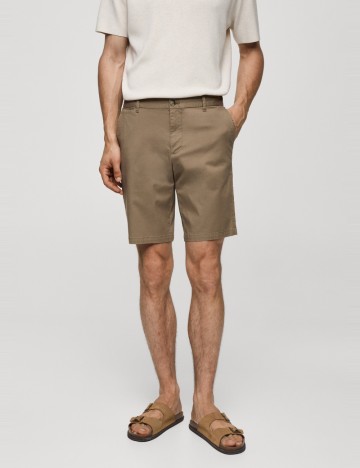 Pantaloni scurți Crew Clothing, maro
