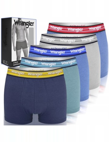 Set Boxeri Wrangler, mix culori