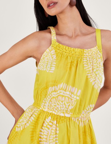 Rochie midi Monsoon, galben