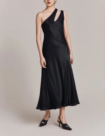 Rochie midi Ghost, negru