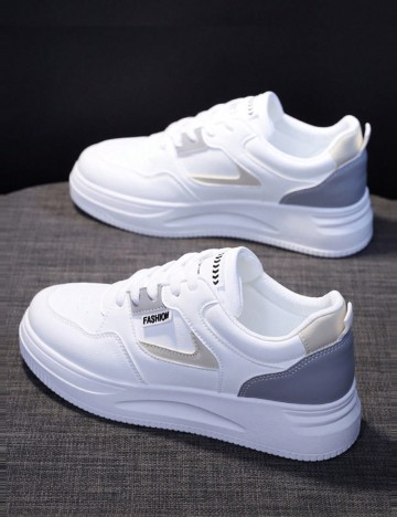 Pantofi Sport Shein, alb