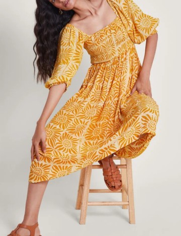 Rochie maxi Monsoon, mix culori