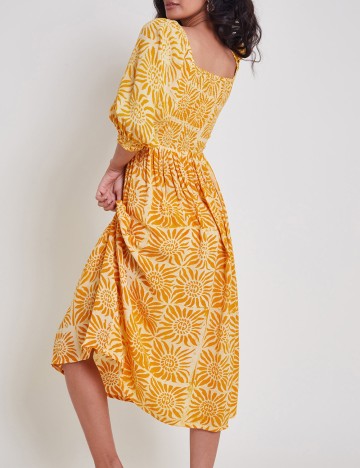 Rochie maxi Monsoon, mix culori