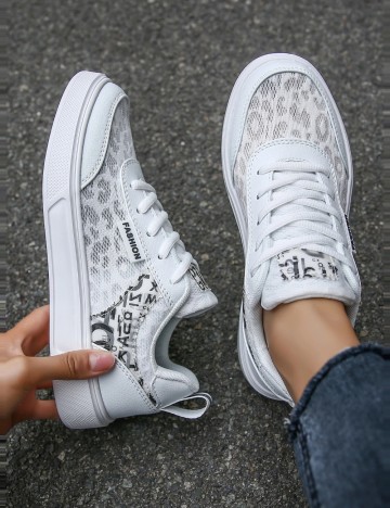 Pantofi Sport Shein, alb