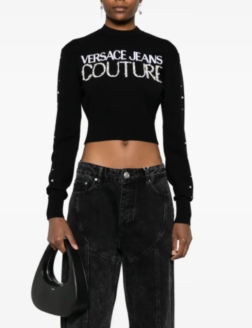 Bluză VERSACE JEANS COUTURE, negru
