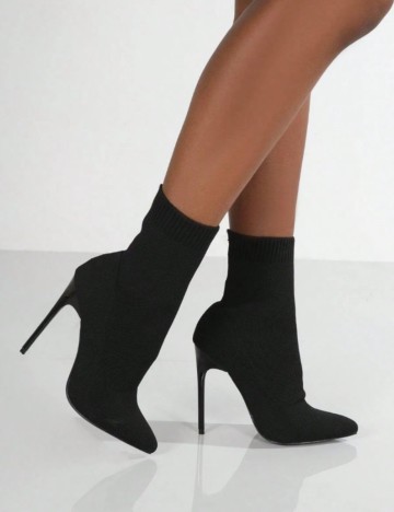 Botine Shein, negru