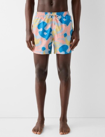 Short Bershka, mix culori